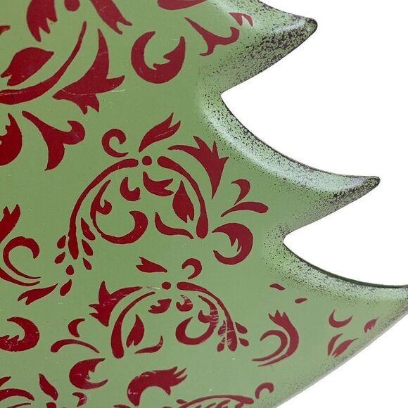 XL Holiday Tree Metal 15" Country Rustic Cottage Christmas Decor - Picture 3 of 14